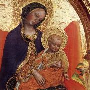 Gentile da  Fabriano Details of Madonna and child,with sts.lawrence and julian china oil painting artist